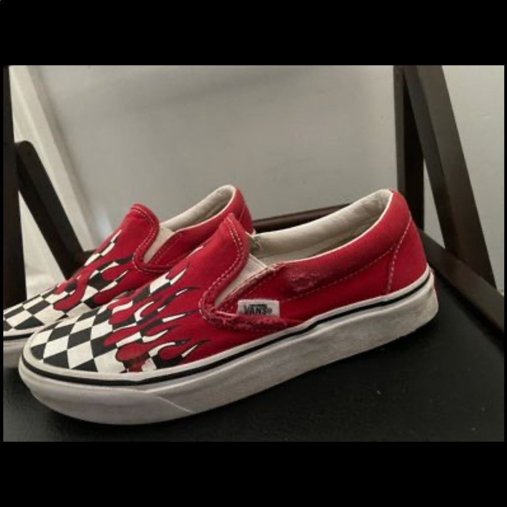 Vans - Boys Checkered Drip